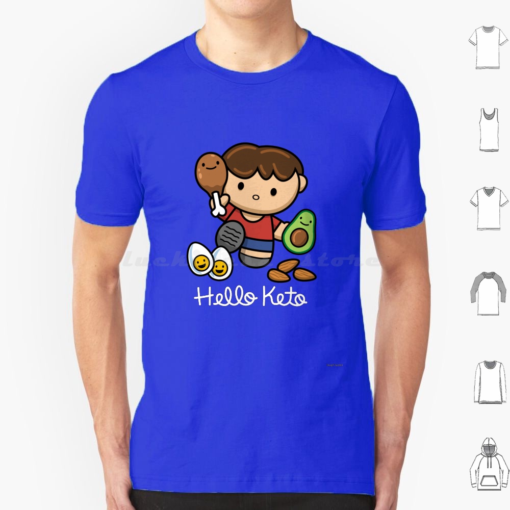 Nutrition Workout - Camiseta Hello Keto para Homens, Mulheres