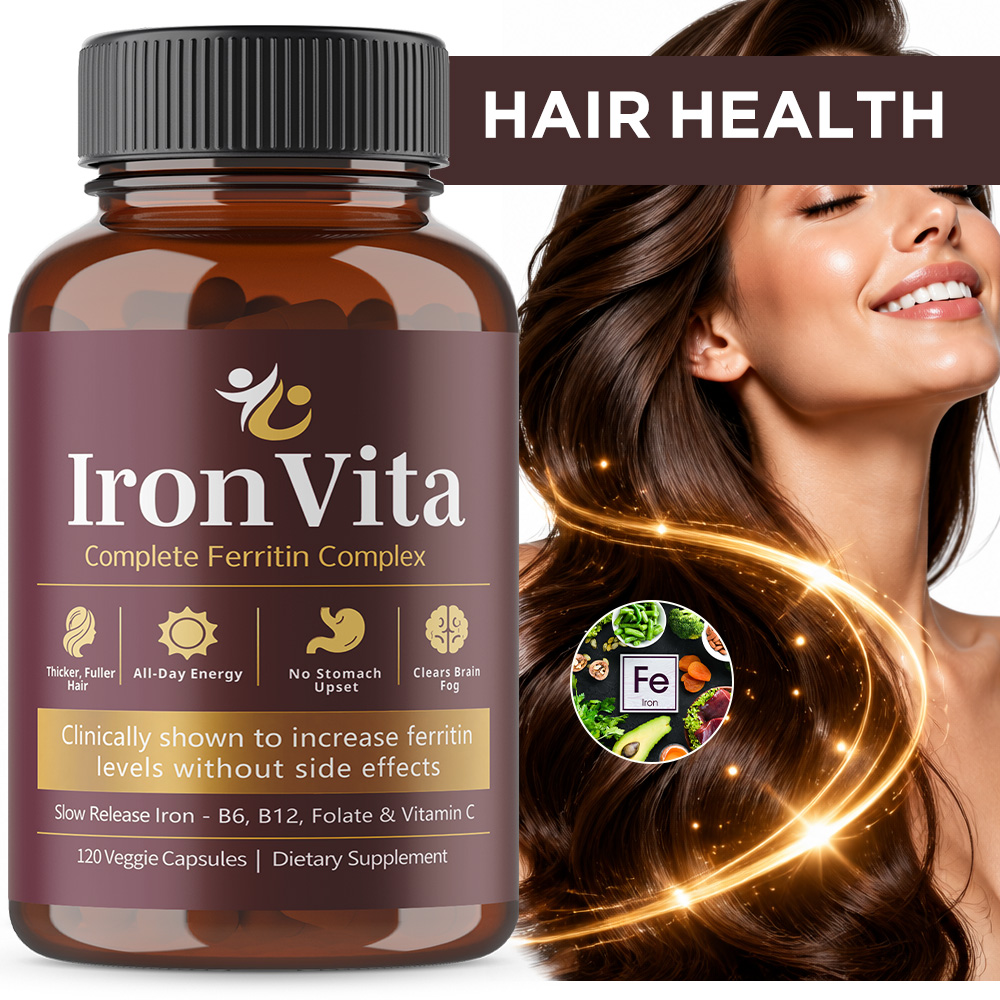 Nutrition Zinc - Suplemento de Ferro para Mulheres e