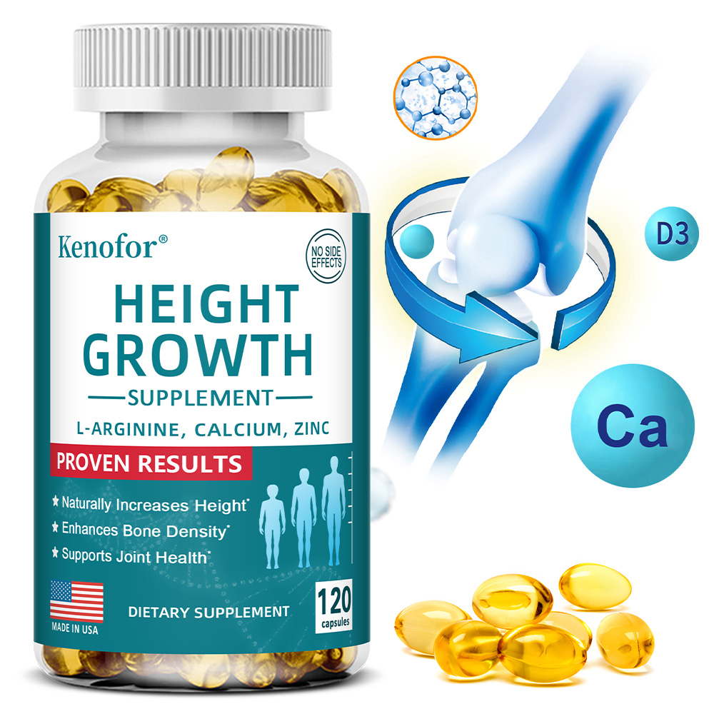 Nutrition Zinc - Suplemento de crescimento de altura -