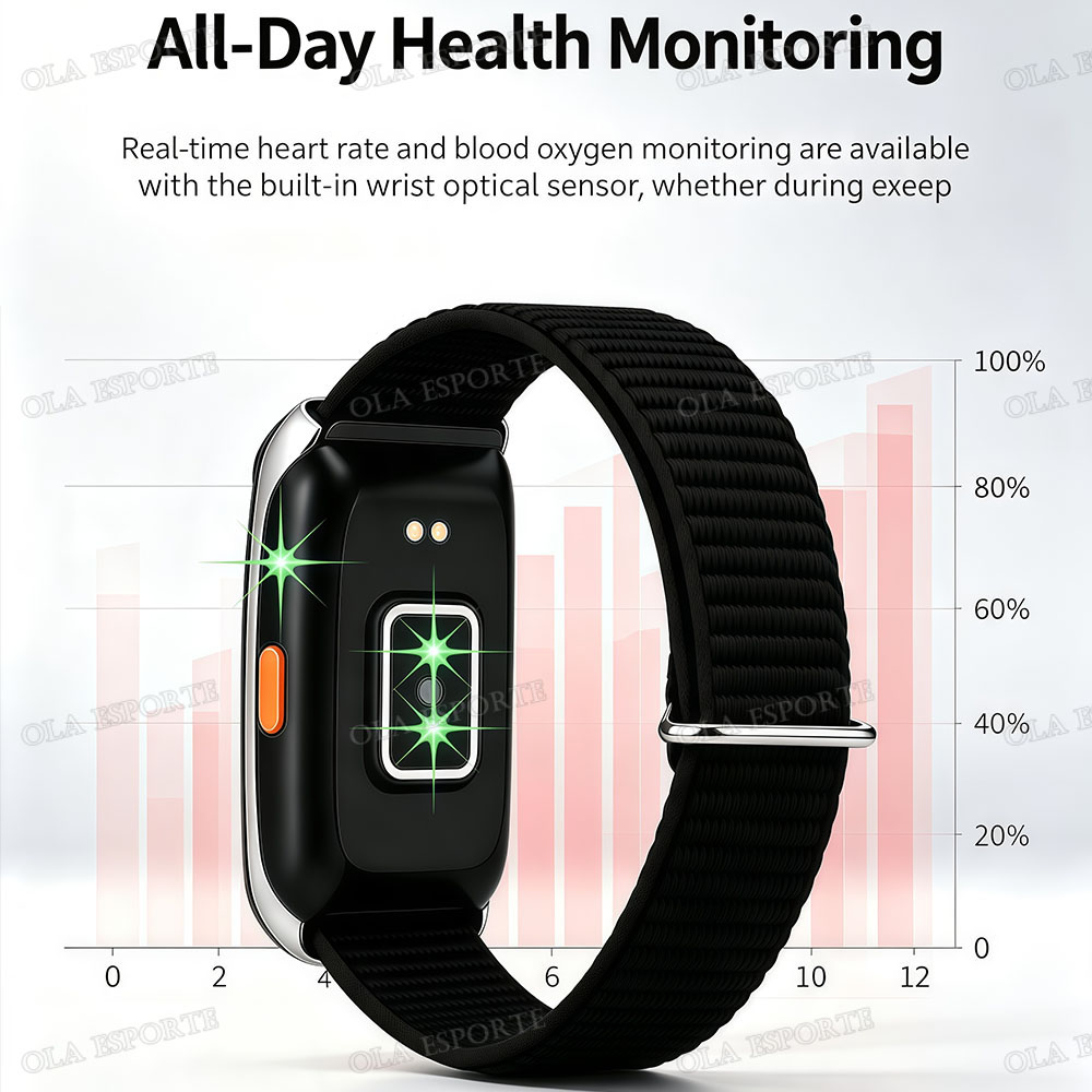 Pulseira inteligente com monit - Nutrition Gym avaliação e preço