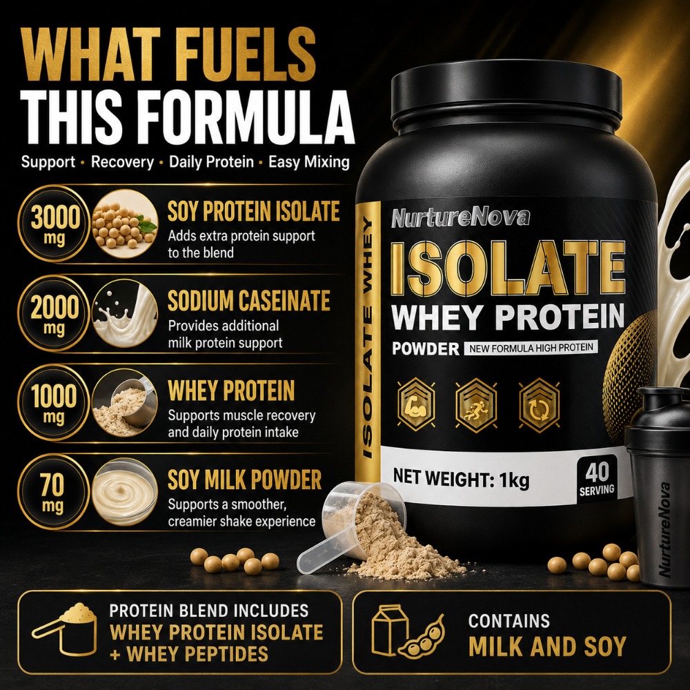 NurtureNova Isolate Whey Prote - Nutrition Workout avaliação e preço