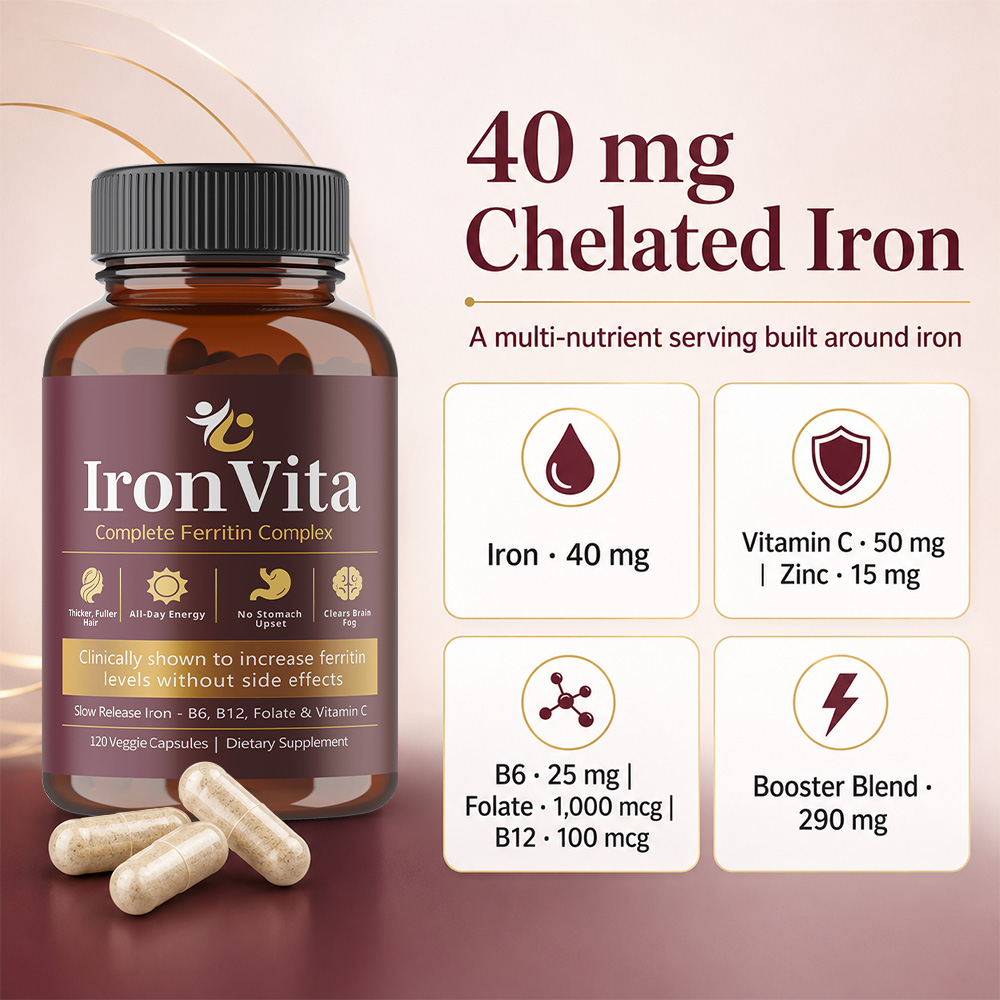 Suplemento de Ferro para Mulhe - Nutrition Zinc avaliação e preço