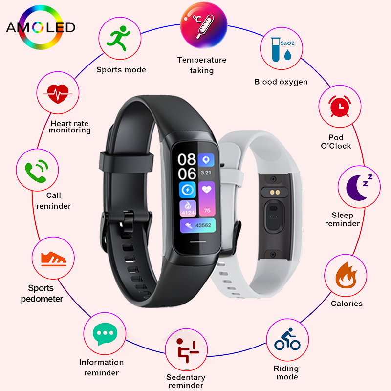 LIGE 1.1 Polegada Amoled Monit - Nutrition Gym avaliação e preço