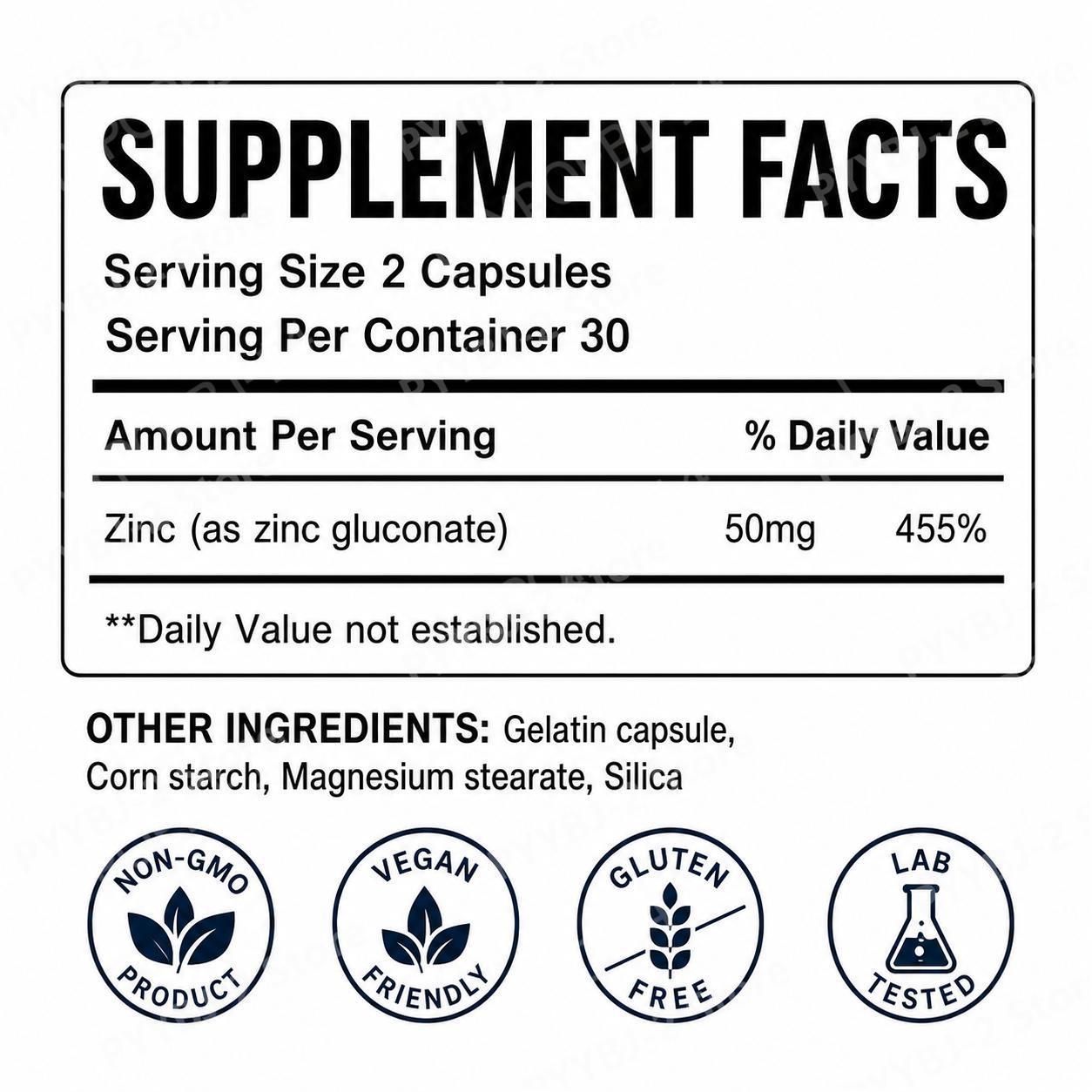 Cápsulas de Gluconato de Zinco - Nutrition Zinc avaliação e preço